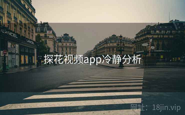 探花视频app冷静分析  第1张 探花视频app冷静分析  第1张