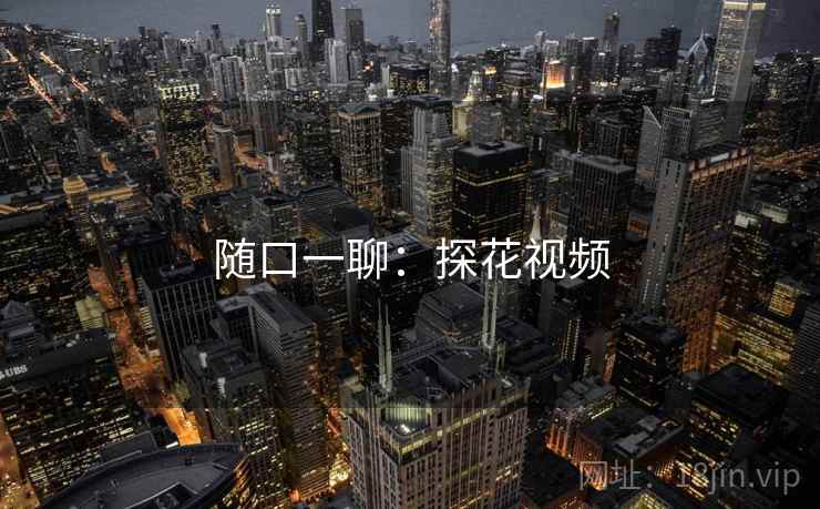 随口一聊:探花视频  第1张 随口一聊:探花视频  第1张