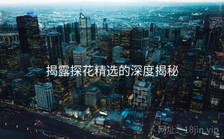 揭露探花精选的深度揭秘  第1张 揭露探花精选的深度揭秘  第1张