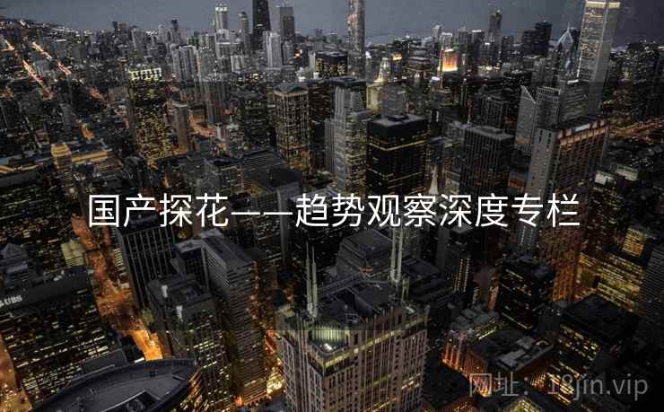 国产探花——趋势观察深度专栏  第2张 国产探花——趋势观察深度专栏  第2张